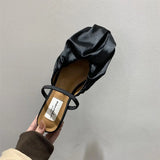 Purpdrank  Shoes Slippers Soft Cover Toe Flock Low Luxury Slides Square heel Slipers Women Comfort Designer Block 2025 Flat Rome Mary Janes