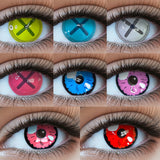 Purpdrank  Halloween X Mark Series Yearly Colored Contacts 👁️🎃