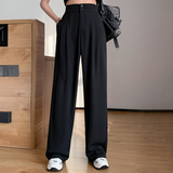 Purpdrank - Summer Loose Casual Trousers For Women High Waist Maxi Wide Leg Pants Female Elegant Fashion Clothes New