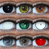 Purpdrank  Zodiac Horror Halloween Contacts – Yearly Colored Lenses