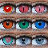 Purpdrank  Halloween Enchanted Curse Series Yearly Colored Contacts 👁️🎃✨