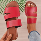 Casual Patchwork Solid Color Round Comfortable Shoes