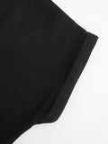 Purpdrank - Urban Cap Sleeve Solid Color Wide Leg Jumpsuits