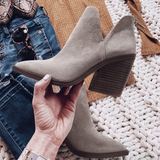 Purpdrank - Women Ankle Boots Fashion Boots Woman Autumn Winter Pointed Toe High Heels Zipper Female Shoes Booties Females Botas Mujer