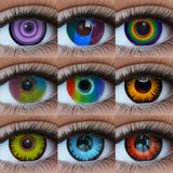 Purpdrank  Celestial Magic Colored Contacts – 1-Year Wear | Halloween & Cosplay