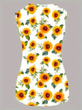 Charming Floral Print Ring Linked Tank Top - Breathable & Flowy Sleeveless Style for Spring & Summer - A Must-Have Casual Top for Fashionable Women