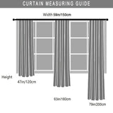 Purpdrank  2pcs Pastoral Floral Sheer Curtains, Romantic Lace Yarn Voile Drapes for Cafe, s' Room, Bedroom Decor, 59 Inches Wide