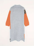 Vibrant Leopard Pattern Cardigan - Women's Casual Long Sleeve Drop Shoulder Duster Longline Cardigan for Fall & Winter - Soft, Cozy, and Stylish Women's Clothing