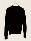 For Fall & Winter, Elegant Long Sleeve Solid Color Mock Neck Sweater, Women's Clothing
