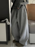 Ultra-Soft Solid Color Drawstring Jogger Pants - Comfortable, Casual, Baggy, Sporty, Relaxed Fit, Women's Clothing for Everyday Wear