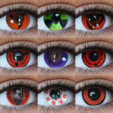 Purpdrank  Halloween Cursed Eye Series Yearly Colored Contacts 👁️🔥🎃