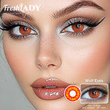 Purpdrank  Bloody Halloween Contacts – Yearly Lenses