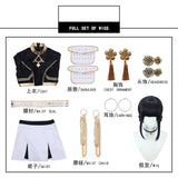 Purpdrank  Rumi Zoey Mira Cosplay , Costume Wig Women Black Golden Suit Halloween Party Role Playing Outfit