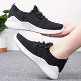 Soft & Breathable Fabric Low-Top Sneakers - Slip-On Design, Lightweight PVC Sole, Round Toe, Comfortable Fabric Insole - Perfect for Spring, Casual Fitness, and Everyday Wear