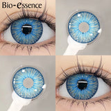 Purpdrank  1 Pair Myopia Lenses Color Contact Lenses for Eyes Lenses With Diopters Prescription Blue Eye Lenses Green Lenses