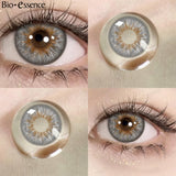 Purpdrank  1 Pair Myopia Lenses Color Contact Lenses for Eyes Lenses With Diopters Prescription Blue Eye Lenses Green Lenses
