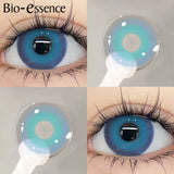 Purpdrank  1 Pair Myopia Lenses Color Contact Lenses for Eyes Lenses With Diopters Prescription Blue Eye Lenses Green Lenses