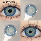 Purpdrank  1 Pair Myopia Lenses Color Contact Lenses for Eyes Lenses With Diopters Prescription Blue Eye Lenses Green Lenses