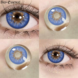Purpdrank  1 Pair Myopia Lenses Color Contact Lenses for Eyes Lenses With Diopters Prescription Blue Eye Lenses Green Lenses