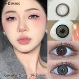 Purpdrank  1Pair Natural Lenses Contact Lenses for Eyes Lenses Fog Pearl Eye Lenses Korean Y2K Lenses