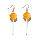 Earring For Women Resin Candy Lollipop Drop Earrings Children Jewelry Custom Made Handmade Cute Girls Heart