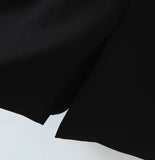 Purpdrank  Spring Autumn Free style one Button Oversized Blazer Boyfriend Vintage Women Mid Long Suit Loose Female Coat Black