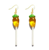 Earring For Women Resin Candy Lollipop Drop Earrings Children Jewelry Custom Made Handmade Cute Girls Heart