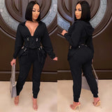 Purpdrank 2 Piece Set Women Two Piece Outfits Long Sleeve Sweatshirt Pants Tracksuit for Women Two Pieces Sets Fall Clothes Outfits