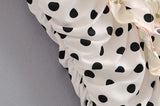 Purpdrank  Sexy Polka Dot Stitching Floral Print Splice Ruffles Summer Spaghetti Strap Dress Ruched Lacing up Mini Short Party Dresses