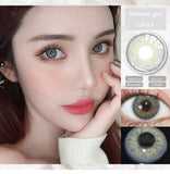Purpdrank  1 Pair Colored Contact Lenses Natural Look Brown Lenses Beauty Gray Lense Blue Lenses Fast Delivery Green Eye Lenses