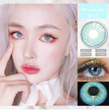 Purpdrank  1 Pair Colored Contact Lenses Natural Look Brown Lenses Beauty Gray Lense Blue Lenses Fast Delivery Green Eye Lenses