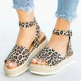 Purpdrank  Duzeala Wedges Shoes For Women Sandals High Heels Summer Shoes
