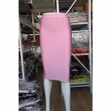 Purpdrank 16 Colors High Quality Tight Pink Green Black Rayon Knee Length Bandage Skirt Night Club Party Skirt