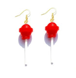 Earring For Women Resin Candy Lollipop Drop Earrings Children Jewelry Custom Made Handmade Cute Girls Heart