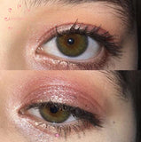 Purpdrank  green black outer ring Color Beautiful Pupil Contact Lenses Cosmetic Contact Lens Eye Color Degree option 2pcs/pair