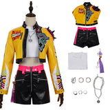 Purpdrank  Children Cosplay Performance Costume Outfit Rumi Group Concert Halloween Clothes Outfit Size 110-160