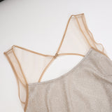 Purpdrank  Diamonds Glitter Backless Sexy Dress For Women Robes Evening Club Party Dress Bodycon Mini Summer Dress Vestidos
