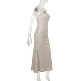 Purpdrank  Diamonds Glitter Backless Sexy Dress For Women Robes Evening Club Party Dress Bodycon Mini Summer Dress Vestidos