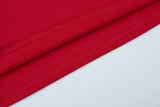 Purpdrank  Red Metal Buckle Ruched Bodycon Mini Dresses For Women Sexy Short Sleeve Drawstring Backless Party Clubwear Dress