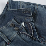 Purpdrank  Y2K Streetwear Low-Waisted Jeans Women Korean Fashion Slimming Denim Flares Pants Spring Summer Sexy Wide Leg Trousers