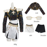 Purpdrank  Rumi Zoey Mira Cosplay Costume Adult Women Halloween Cosplay Outfits for Party