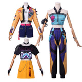 Purpdrank  Rumi Zoey Mira Cosplay Costume Adult Women Halloween Cosplay Outfits for Party