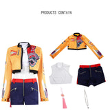 Purpdrank  Rumi Zoey Mira Cosplay Costume Adult Women Halloween Cosplay Outfits for Party