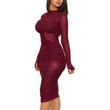 Purpdrank  Summer New European Nightclub Gauze Dress + Small Vest + Shorts Three-piece Set Women Clothing Sexy Dress