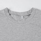 Purpdrank  Long Sleeve Pleated T Shirt Women's O Neck Solid Classic Loose Pullover Tops Female Autumn Simple Casual T Shirts