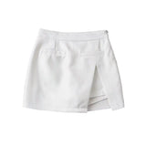 Purpdrank  Spring Summer High Waist Sexy Casual Hip Split Skirt College Style Fashion Wholesale Women's Clothing