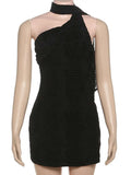 Purpdrank  Sexy backless black mini summer dress women bodycon short evening party dresses woman clothing elegant birthday dress vestidos