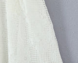 Purpdrank  French Chic Daisy Lace Mini Dress Women Strappy Backless Sleeveless Button Tie Lace Up Sexy Ladies Summer Party Vacation Dresses