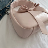 Purpdrank  Bow Knot Mini Top-handle Bags For Women 2025 Spring Latest Trend Designer Purses And Handbag Luxury Shoulder Crossbody Bag