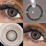 Purpdrank  Colored Contact Lenses for Eyes 1Pair/2Pcs Yearly Natural Blue Lenses Cosmetic Soft Beautyful Pupils Gray Eye Contacts
